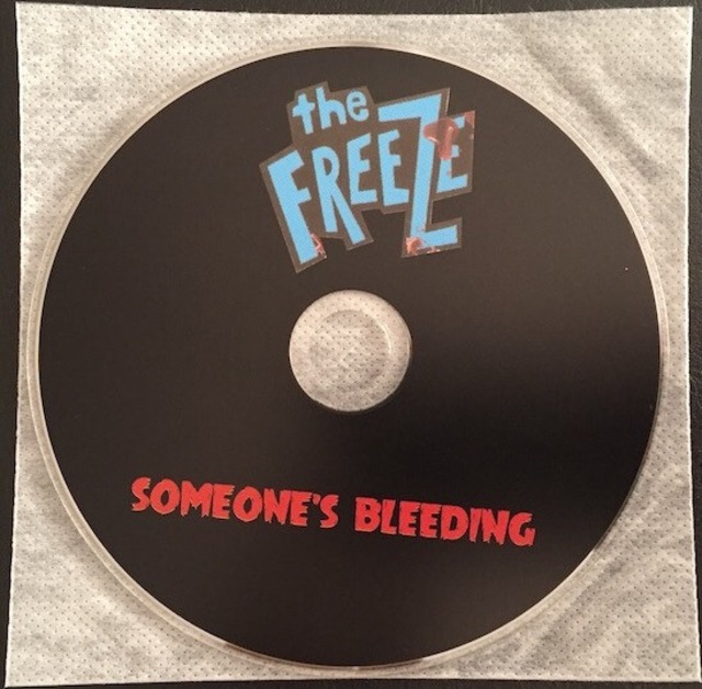 ＊新品CD THE FREEZE/SOMEONE'S BLEEDING 2016年作品国内盤 米国/ボストンハードコアパンク POISON IDEA SPAZZ DROPDEAD SIEGE TSOL_画像3