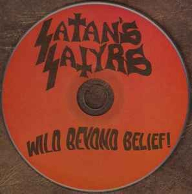 ＊中古CD SATAN'S SATYRS/WILD BEYOND BELIEF! 2012年作品1st 米国ドゥーム・メタルパンク SHITFUCKER MIDNIGHT TOXIC HOLOCAUST_画像3