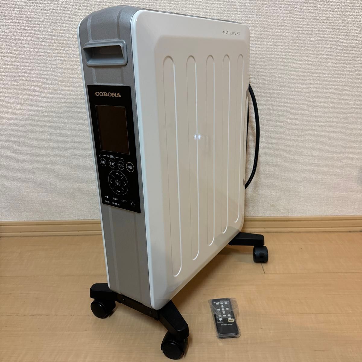 【美品】コロナ オイルレスヒーター ノイルヒート 自然対流形電気暖房機 CORONA DHS-1219