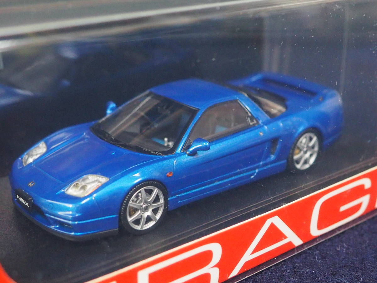 MIRAGE ミニカー＜Honda NSX Type S＞(Long Beach Blue Pearl) 8308 1:43 SCALE MODEL PRODUCED BY HPI ケース入り 箱入り_画像9