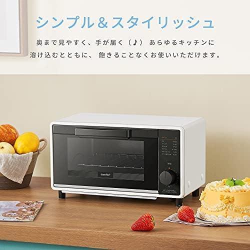 ★横型 2枚焼き_単機能 操作簡単★ COMFEE' オーブン トースター トースター 2枚焼き 8L 80℃～230℃無段階温度調節 15分タイマー付き_画像7