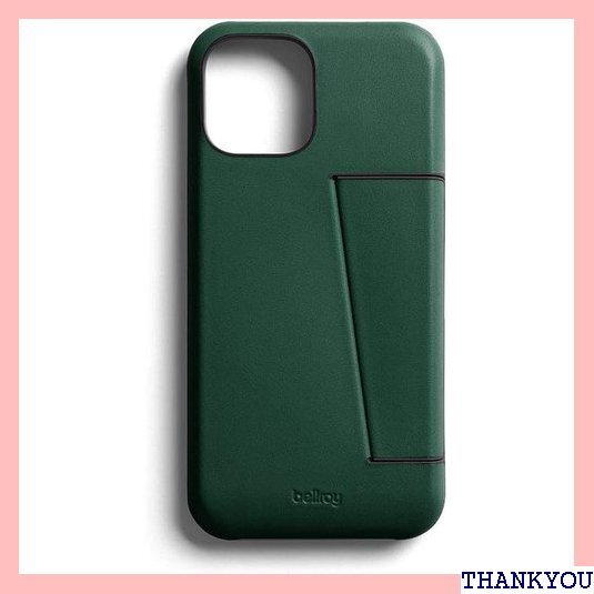 Bellroy Premium Slim Leathe ne12 Pro Max用 - Racing Green 127