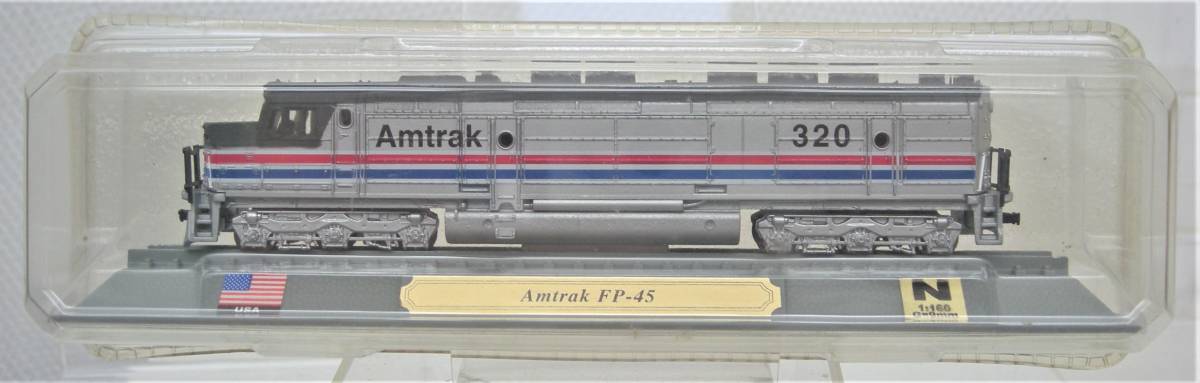 S:1/160 デルプラド アメリカ Amtrak アムトラック FP-45 ブリスター未開封品_画像1