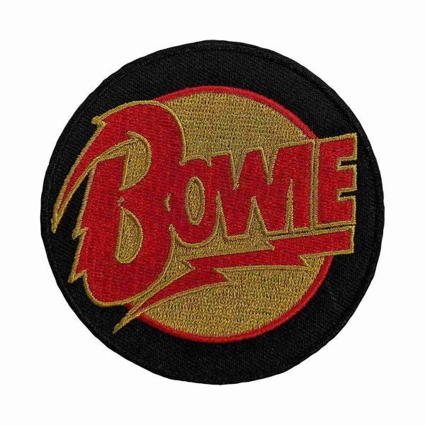 David Bowie アイロンパッチ／ワッペン デヴィッド・ボウイ Diamond Dogs Circle Logo_画像1
