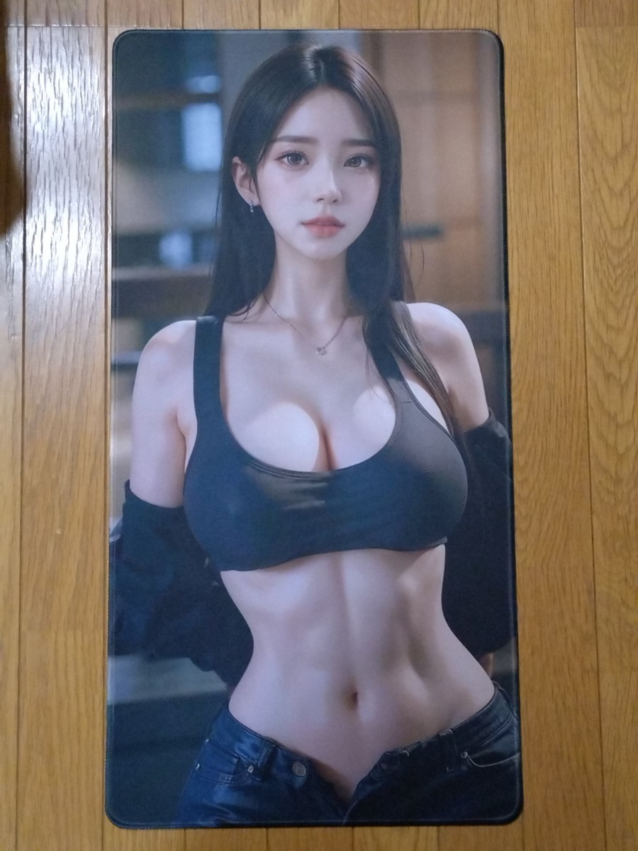 更に30%OFF 韓国美女 ① プレイマット ラバーマット AI シークレット 一般】韓国巨乳秘書 美少女/プレイマット&マウスパッド&ラバー
