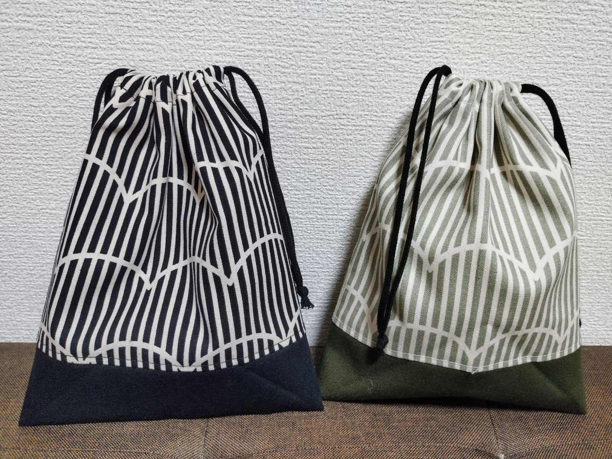 ①. pattern. lunch sack 2 point set 