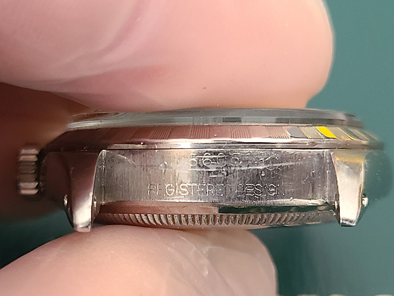 1959年製　ROLEX 6605 CAL 1066 DATEJUST 激レア　褪色ダイアル　程度良し　程度良好　本体のみ_画像9