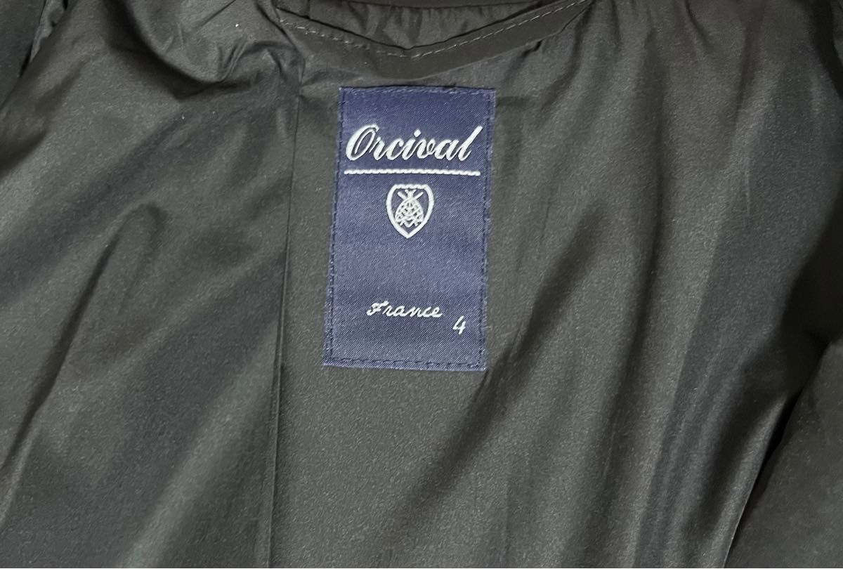 フランス ORCIVAL オーシバル ナイロン チェスターコート フランス ORCIVAL オーシバル ナイロン チェスターコート