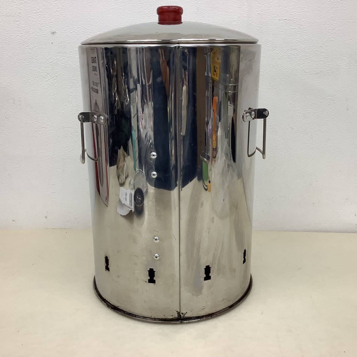 ＊Coleman ステンレススモーカーII STAINLESS SMOKERⅡ コールマン 燻製器 2000026791 グリル キャンプ アウトドア_画像3