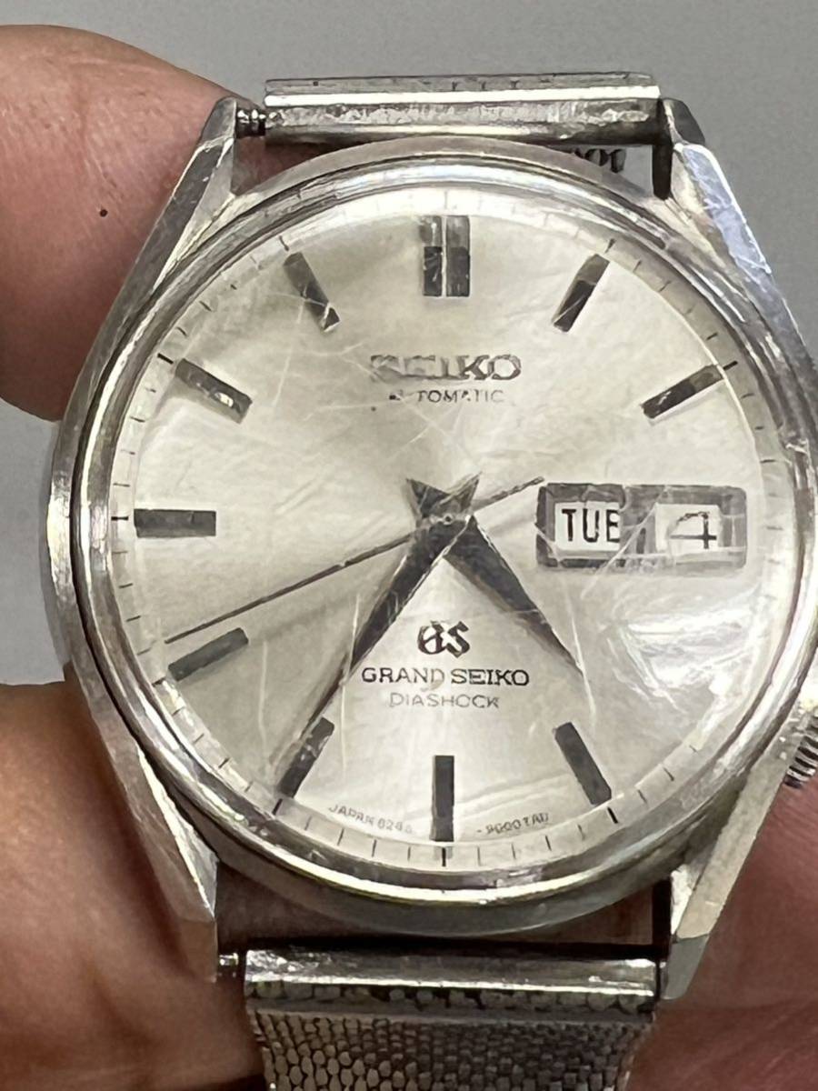 SEIKO 62GS Ref：6246-9001 グランドセイコー GSメダリオン デイデイト 自動巻き・ジャンク_画像10