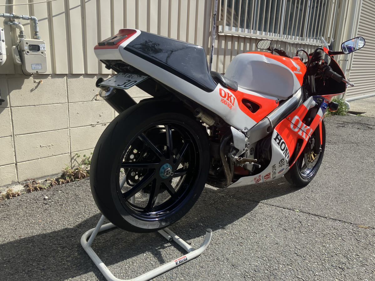 ホンダ　93y VFR400R NC30 8耐　OKIカラー塗装　ETHOS 実働　書類あり_画像4