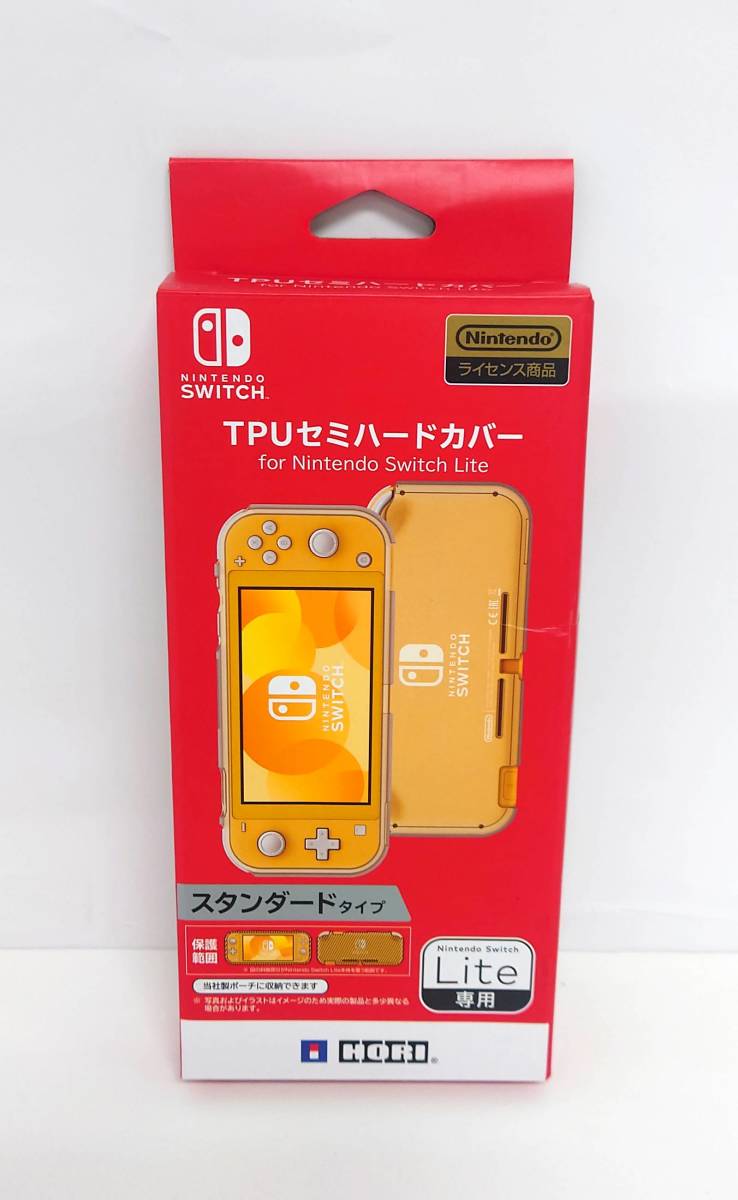 HORI TPUセミハードカバー for Nintendo Switch Lite ホリ 任天堂ライセンス商品_画像1