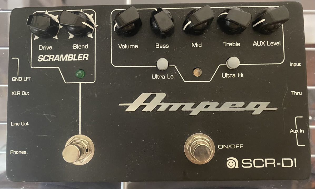 アンペグ Ampeg SCR-DI　ベース用DI / プリアンプ_画像1