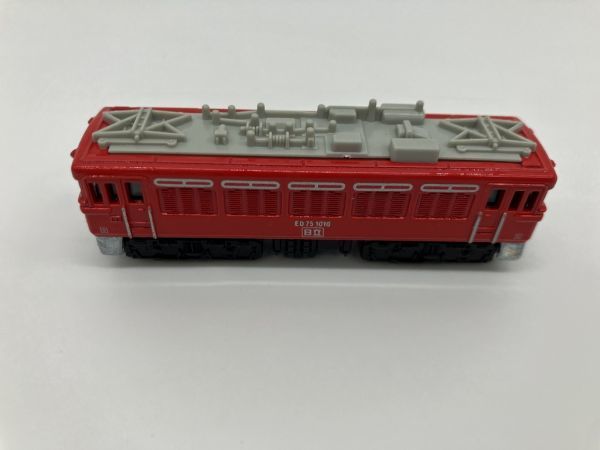 A1-527 トミカ 黒箱 トミー TOMY TOMICA ミニカー 保管品 日本製 NO. 34 ED75形 電気機関車 ED75 TYPE ELECTRIC LOCOMOTIVE_画像3