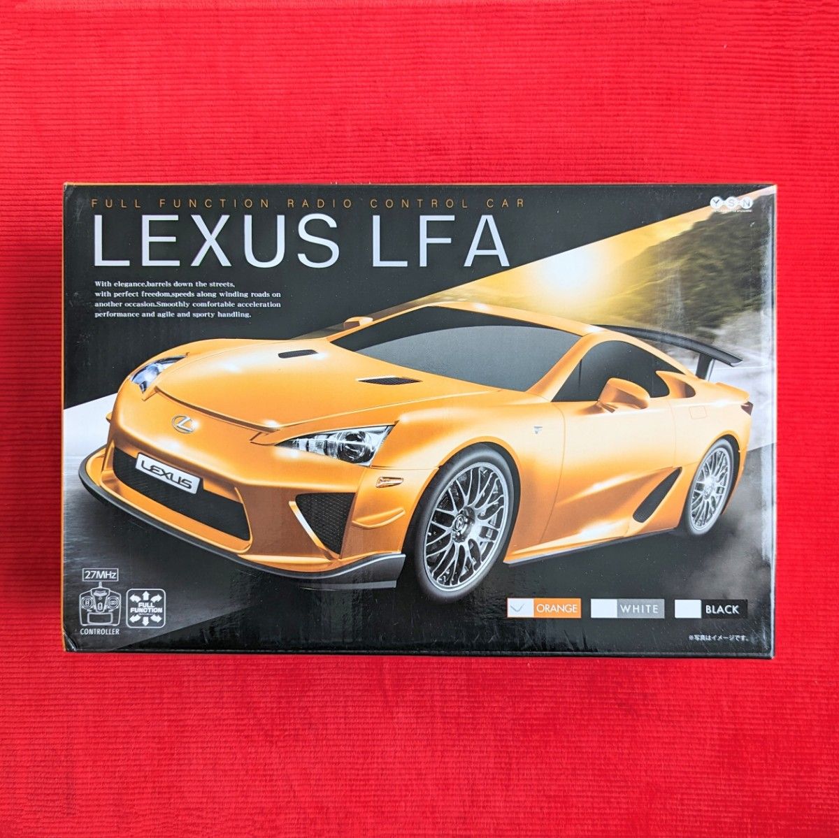 【未開封♪】ラジコン レクサス LEXUS LFAラジオコントロールカー オレンジ スポーツカー スーパーカー 非売品 プライズ