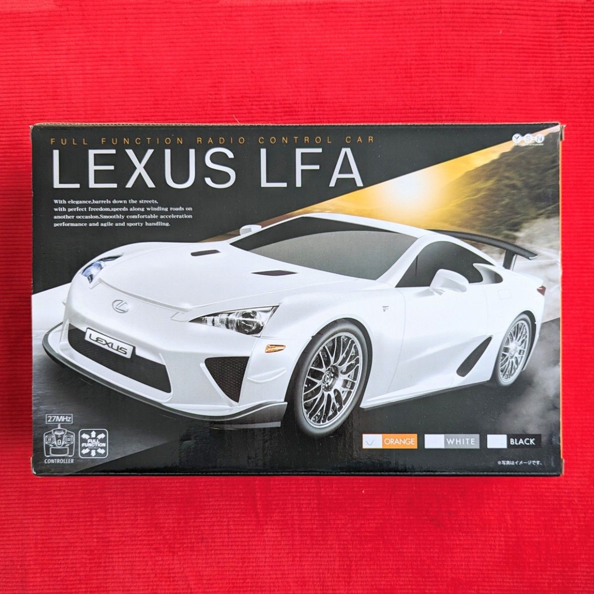 【未開封♪】ラジコン レクサス LEXUS LFAラジオコントロールカー オレンジ スポーツカー スーパーカー 非売品 プライズ