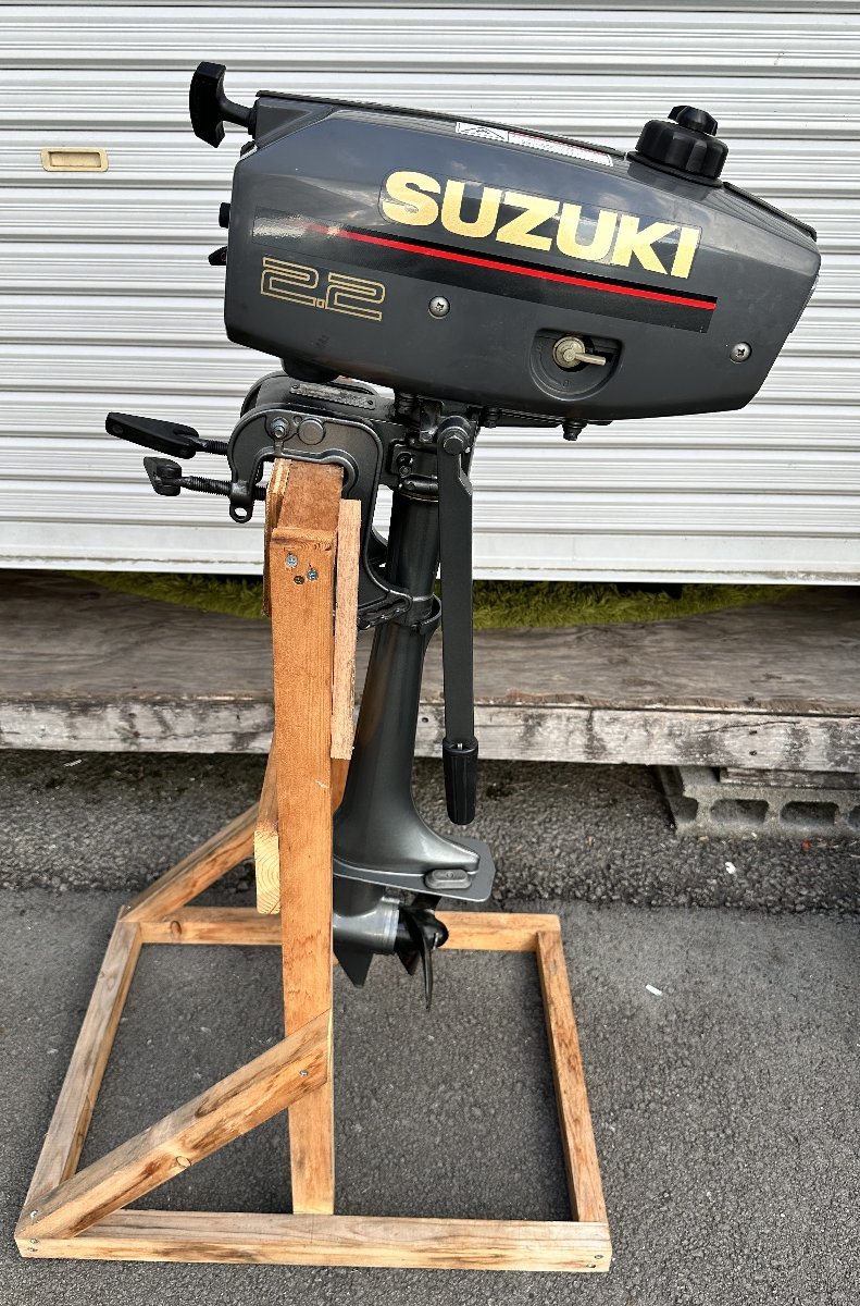 数量は多い スズキ SUZUKI 動作品 - Yahoo!オークション DT2.2 2スト 船外機 10馬力未満