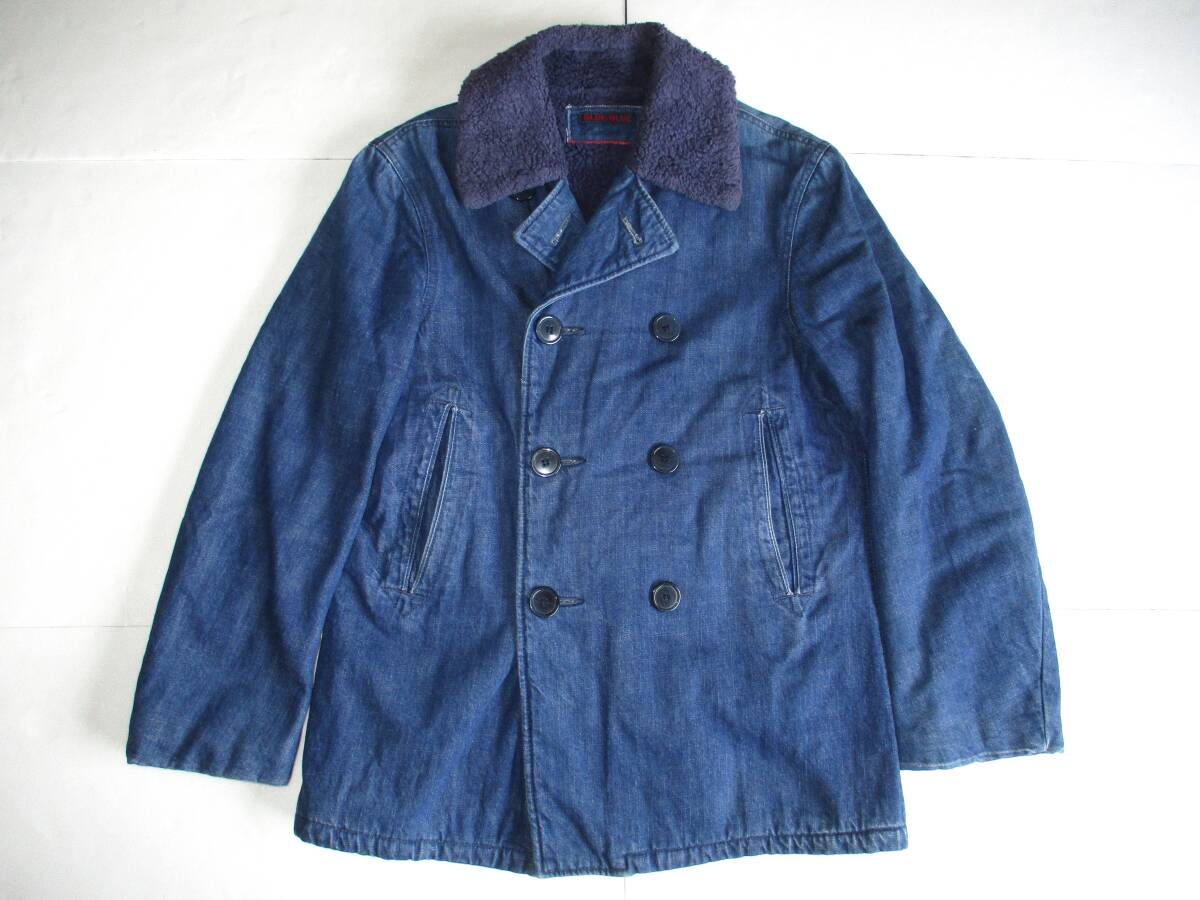 Bibian 比比昂- BLUE BLUE JAPAN ブルーブルージャパンデニムジャケットカバーオールPコートコート1 S 刺し子聖林公司ハリウッドランチマーケット- Bibian 比比昂日本代標 Bibian 比比昂- BLUE BLUE JAPAN ブルーブルージャパンデニムジャケットカバーオールPコートコート1 S 刺し子聖林公司ハリウッドランチマーケット- Bibian 比比昂日本代標