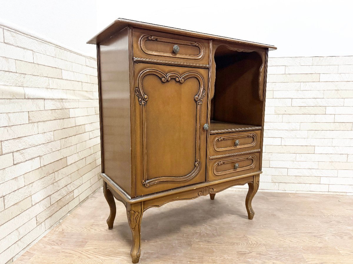  Italian Classic Classic sideboard console cabinet storage shelves telephone stand FAX decoration pcs objet d'art pcs ornament pcs antique storage house 