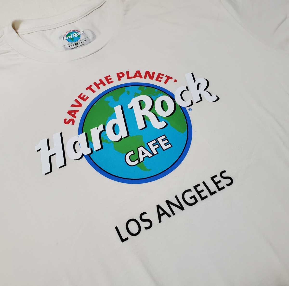 新品タグ付き　ハードロックカフェ Hard Rock Cafe 　動物愛護団体限定　ロサンゼルス Tee　半袖Tシャツ アメリカ　XL