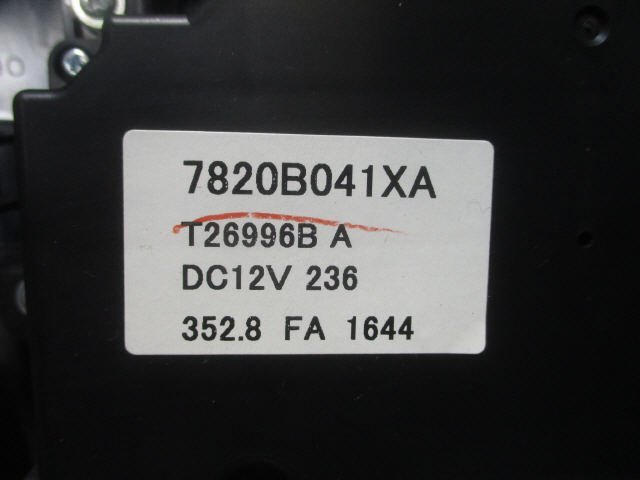 【検査済】 H31年 EKワゴン DBA-B11W エアコンスイッチパネル 7820B041XA [ZNo:06001003]_画像3