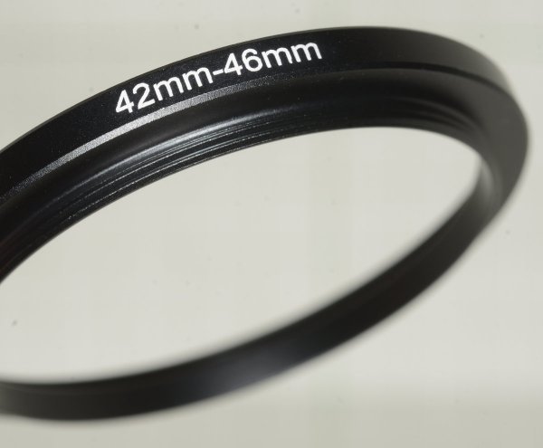 42-46mm ステップアップリング 新品の画像1