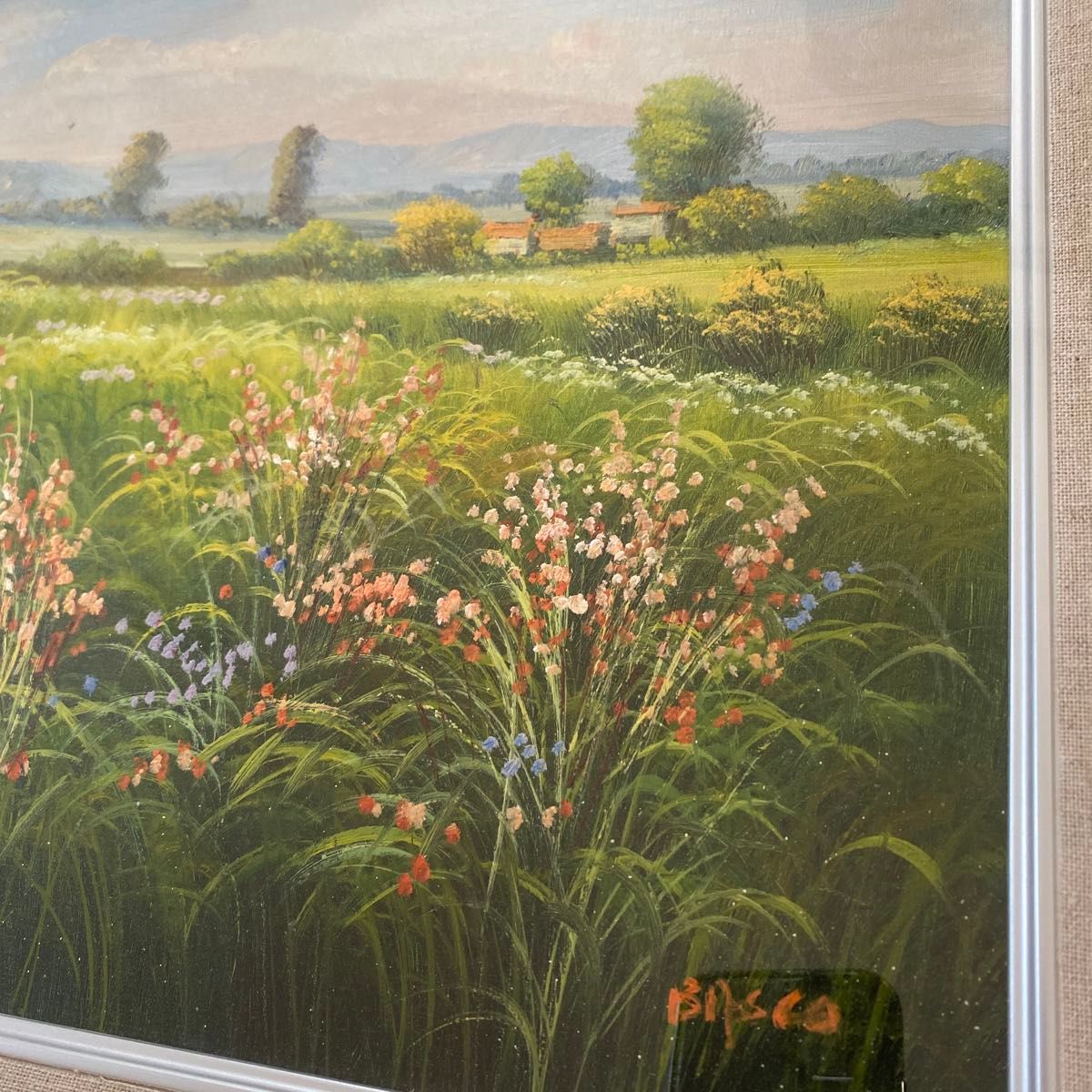 花畑 油絵 風景画 肉筆|Yahoo!フリマ(旧PayPayフリマ) 花畑 油絵 風景画 肉筆|Yahoo!フリマ(旧PayPayフリマ)