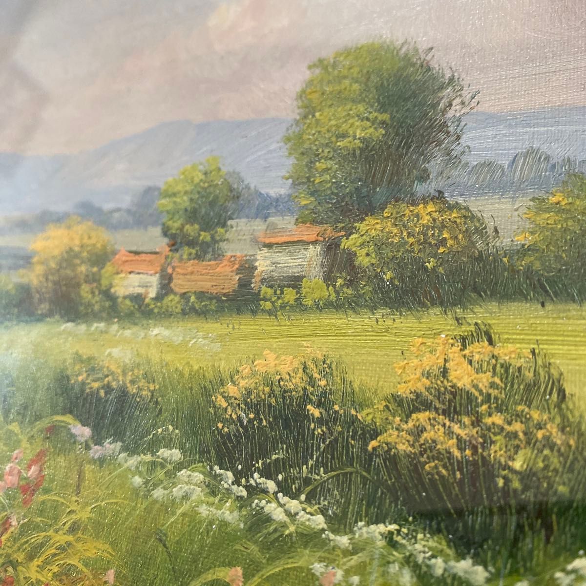 花畑 油絵 風景画 肉筆|Yahoo!フリマ(旧PayPayフリマ) 花畑 油絵 風景画 肉筆|Yahoo!フリマ(旧PayPayフリマ)