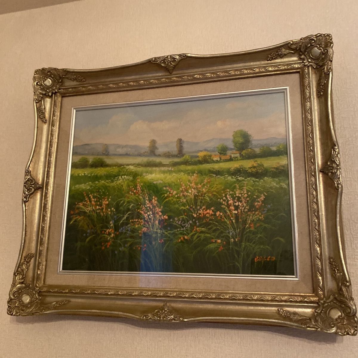 花畑 油絵 風景画 肉筆|Yahoo!フリマ(旧PayPayフリマ) 花畑 油絵 風景画 肉筆|Yahoo!フリマ(旧PayPayフリマ)