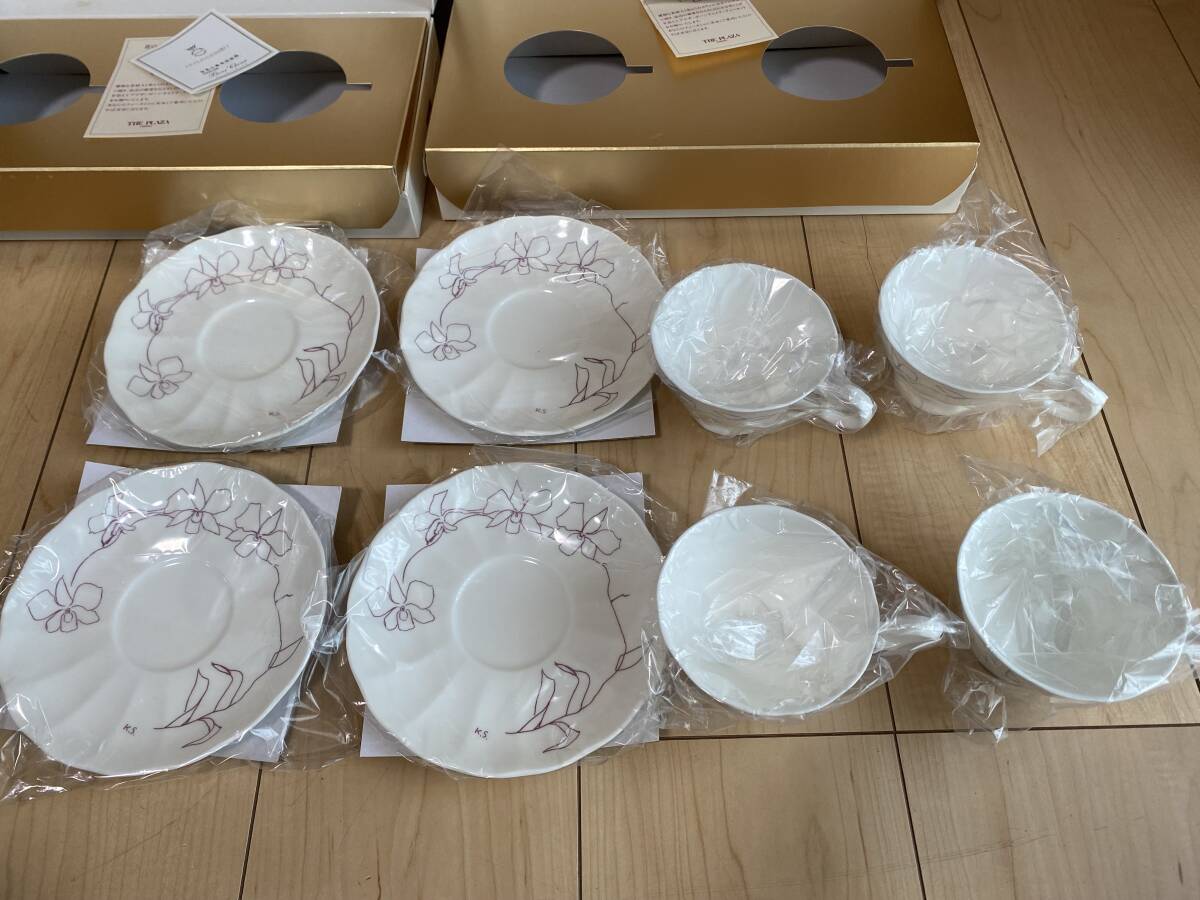 NARUMI　ナルミボーンチャイナ　NIKKO FINE BONE CHINA　カップ＆ソーサー　カップルティーセット　 コーヒーセット　未使用_画像5