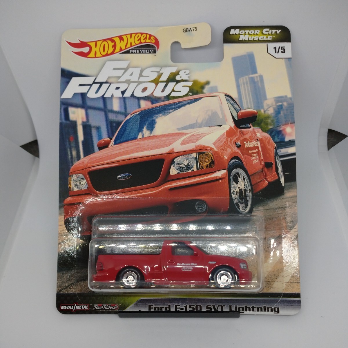 ホットウィール Hot Wheels ワイルドスピード モーターシティマッスル 5台セット_画像2