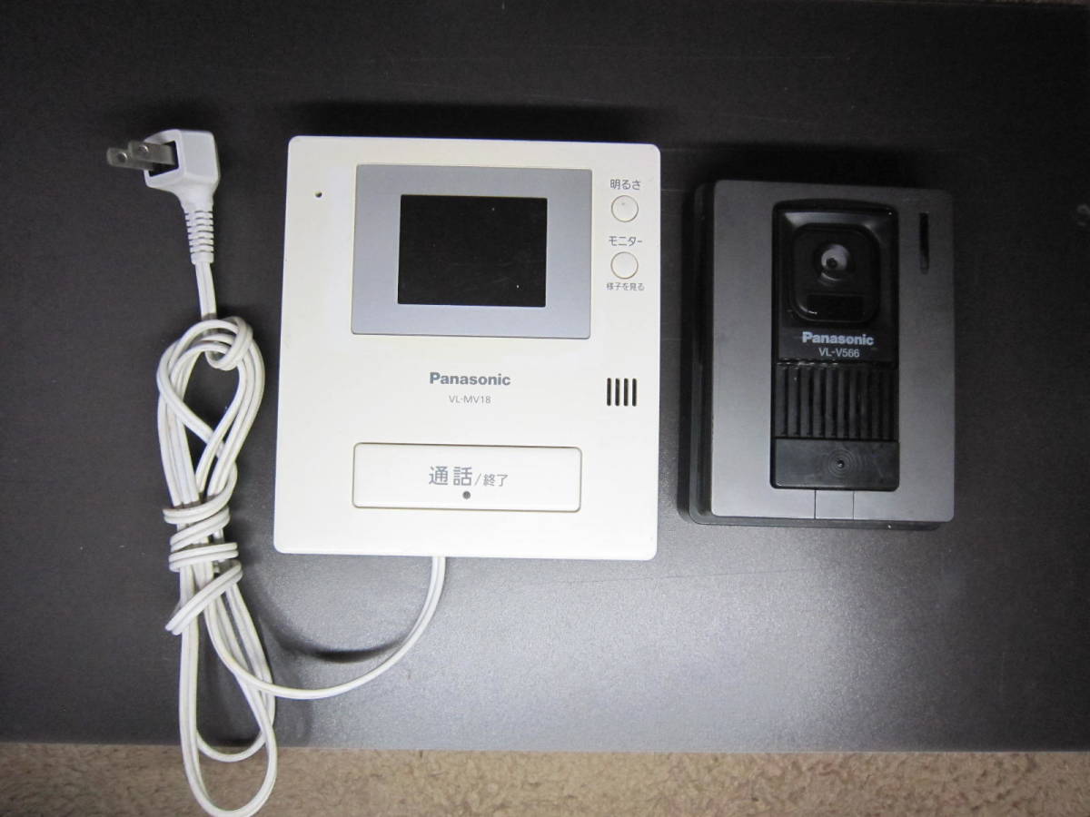* free shipping *Panasonic Panasonic tv door phone VL-MV18K VL-V566-S tube 3