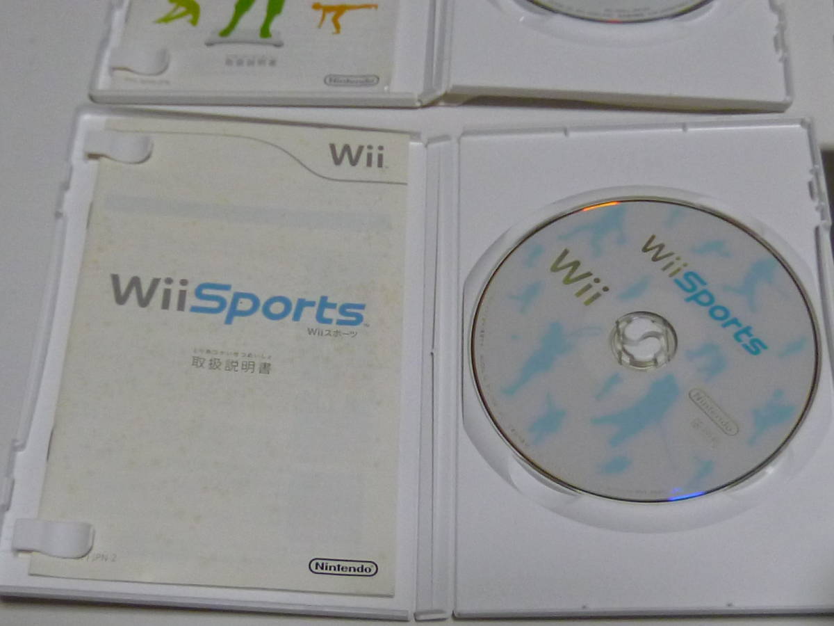 I2【即日発送 送料無料 動作確認済】Wii ソフト Wiiフィット　Wiiフィットプラス　Ｗiiスポーツ　Wiiスポーツリゾート_画像5