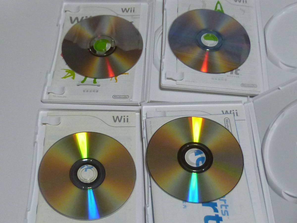 I2【即日発送 送料無料 動作確認済】Wii ソフト Wiiフィット　Wiiフィットプラス　Ｗiiスポーツ　Wiiスポーツリゾート