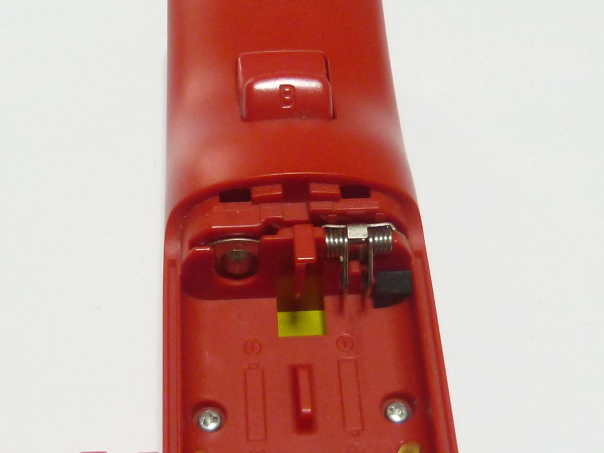 R06【即日発送 送料無料】Wii リモコン モーションプラス 純正（動作確認済) 赤 レッド RVL-036 コントローラの画像3