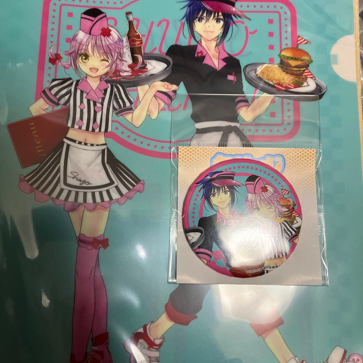 しゅごキャラ eeoくじ 月詠イクト あむ 缶バッジ クリアファイル しゅごキャラ eeoくじ 月詠イクト あむ 缶バッジ クリアファイル