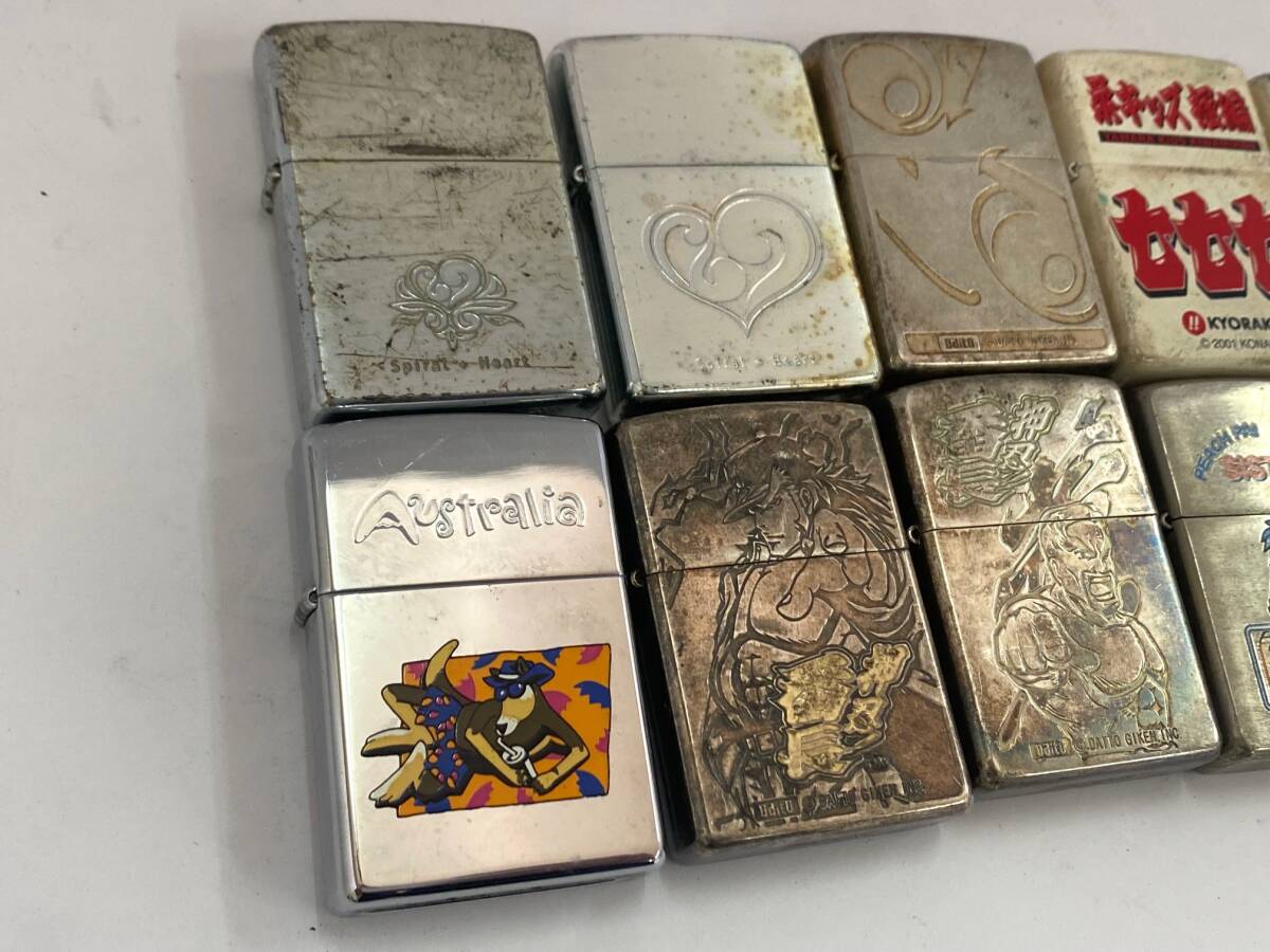 Zippo ジッポ/ジッポー ライター オイルライター 喫煙具 まとめて 10個 ジャンク ② ※商品説明欄 画像有_画像2