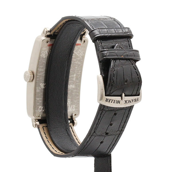 フランクミュラー FRANCK MULLER ロングアイランド カラードリーム 1000 SC BR ブラック文字盤 K18WG メンズ腕時計 自動巻き 30mm_画像3