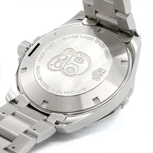  TAG Heuer TAG Heuer Aquaracer 300mkyali bar 5 WBD2112.BA0928 blue face men's wristwatch SS self-winding watch 