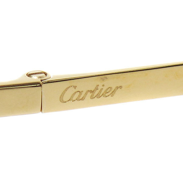 未使用 カルティエ Cartier パンテール ドゥ カルティエ サングラス ESW00094 ゴールドミラーレンズ ゴールドフレーム_画像8