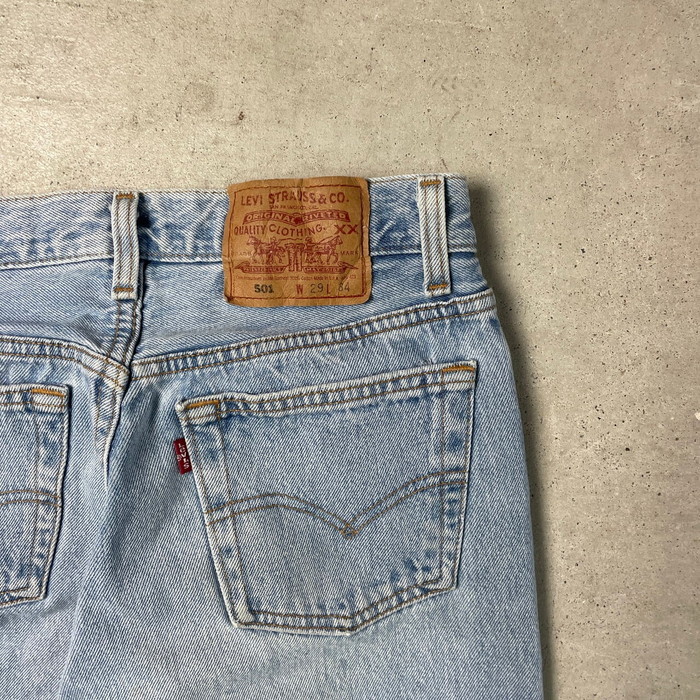 90年代 USA製 Levi's リーバイス 501 0193 デニムパンツ メンズW29 レディース_画像7