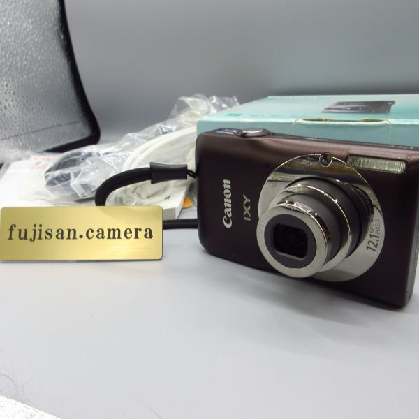 Canon キャノン IXY 200F ブラウン 12.1 MP デジタル カメラ 130003