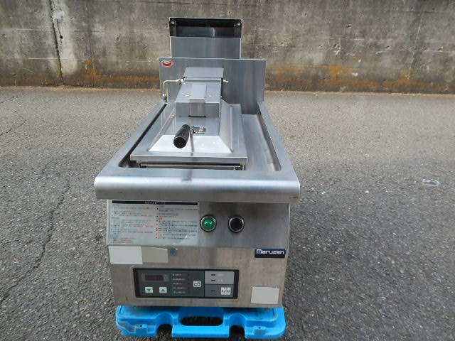 GS0826NP@2015年製★マルゼン★ガス自動餃子焼器 MAZ-4S★都市ガス★100V★W380★BEK1