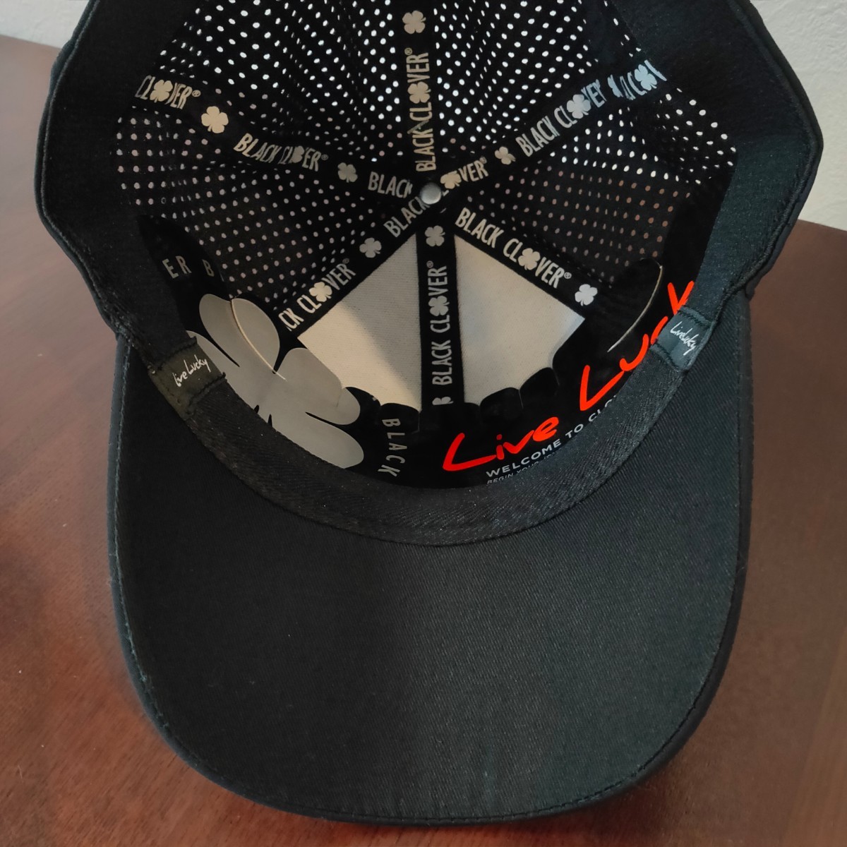 未使用品 ブラッククローバー メンズ L/XLサイズ ゴルフキャップ 帽子