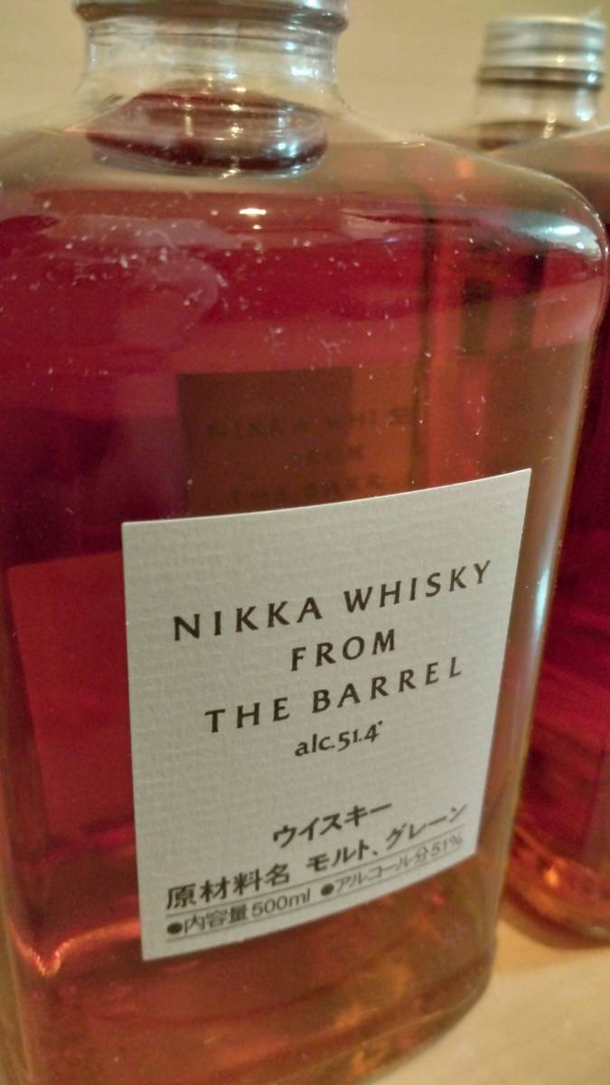 フロム・ザ・バレル NIKKA 500ml 12本 未開栓 FROM THE BARREL 送料込 ニッカ_画像2