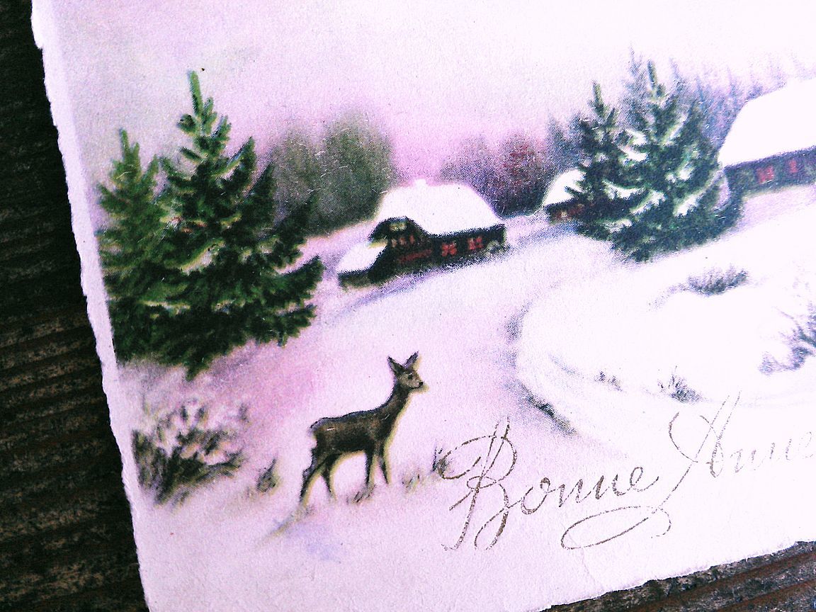  illustration (24)X51* antique postcard France Germany Belgium England picture postcard scenery new year Christmas 