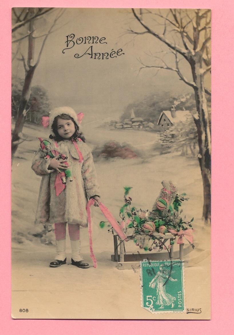 子供(6)P91◆少女 少年 アンティークポストカード フランス ドイツ ベルギー イタリア イギリス ビンテージ 外国絵葉書_画像2