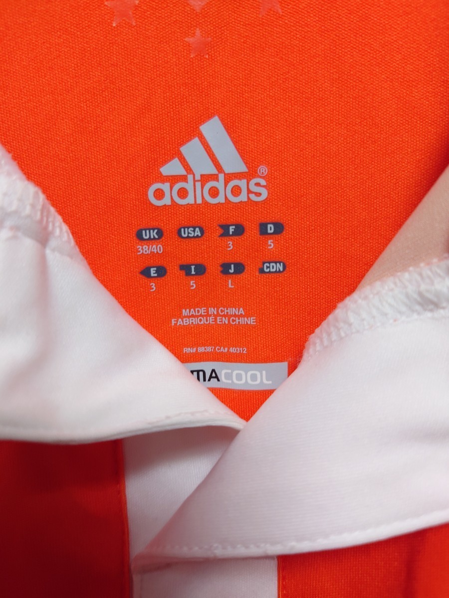 adidas　2013 アルビレックス新潟 長袖ユニフォーム_画像3