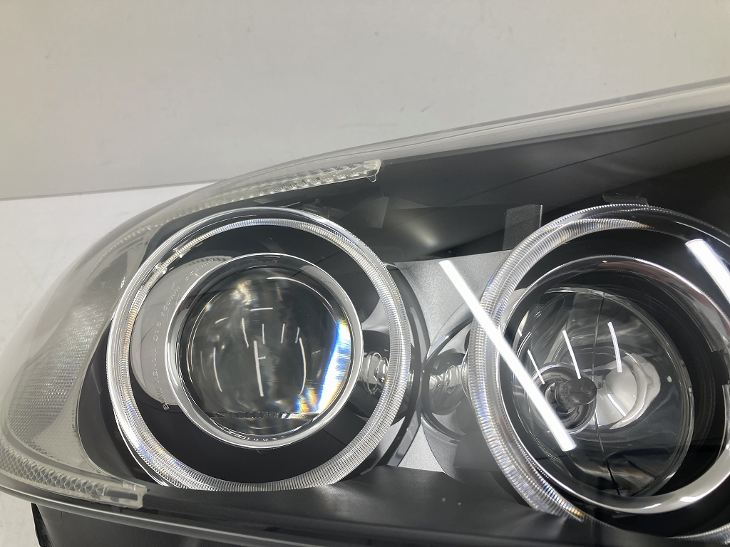 美品 割れ無 点灯OK BMW E90 前期 3シリーズ 純正 HID ヘッドライト 左右セット 63.11-6 942 739.9/740.9 E91 (B1606)の画像7