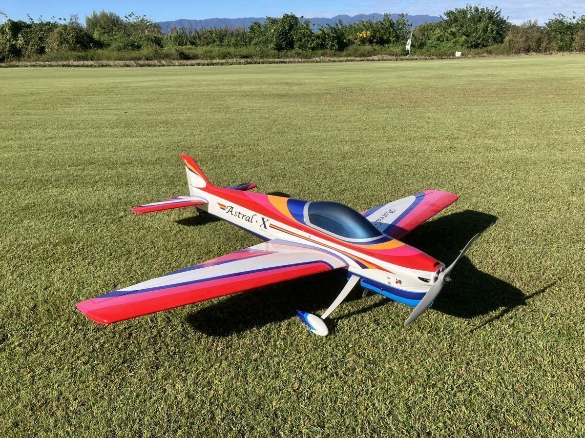 【手渡し限定】 ラジコン飛行機 HIROBO. Astral XX 中古 Yahoo!オークション - 引き取り限定 ヒロボー製アストラルX 110